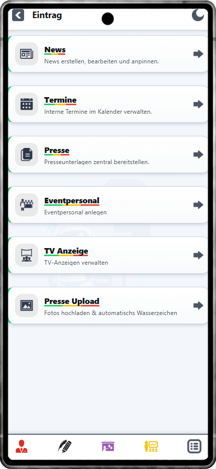 Gastio Screen