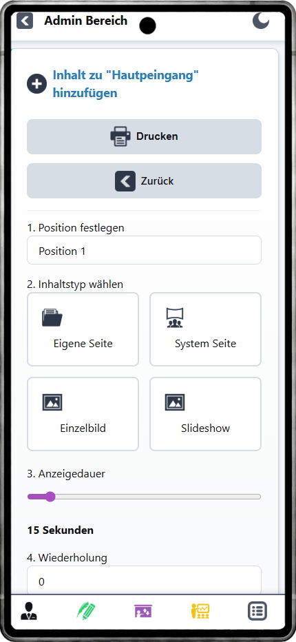 Gastio Screen