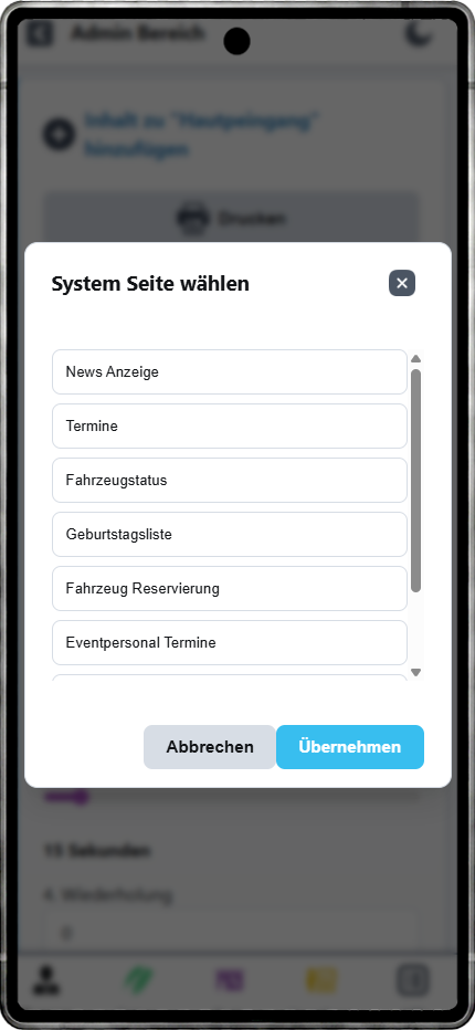 Gastio Screen